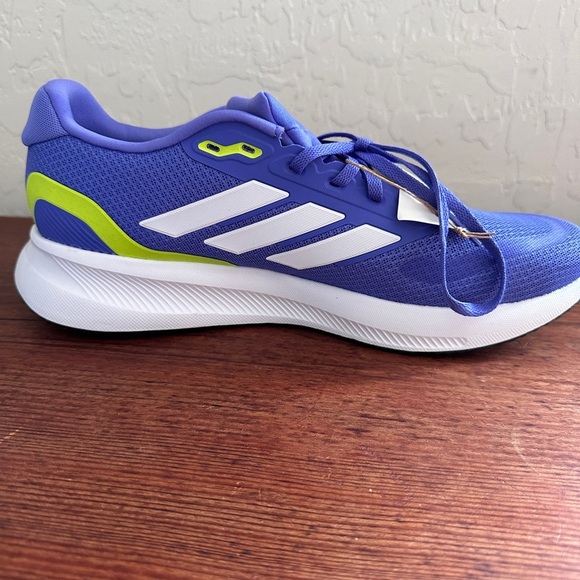 adidas Running Shoes Men's 10.5 Cobalt Blue Runfalcon 5 - Picture 2 of 10